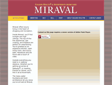 Tablet Screenshot of maximizingmiraval.com